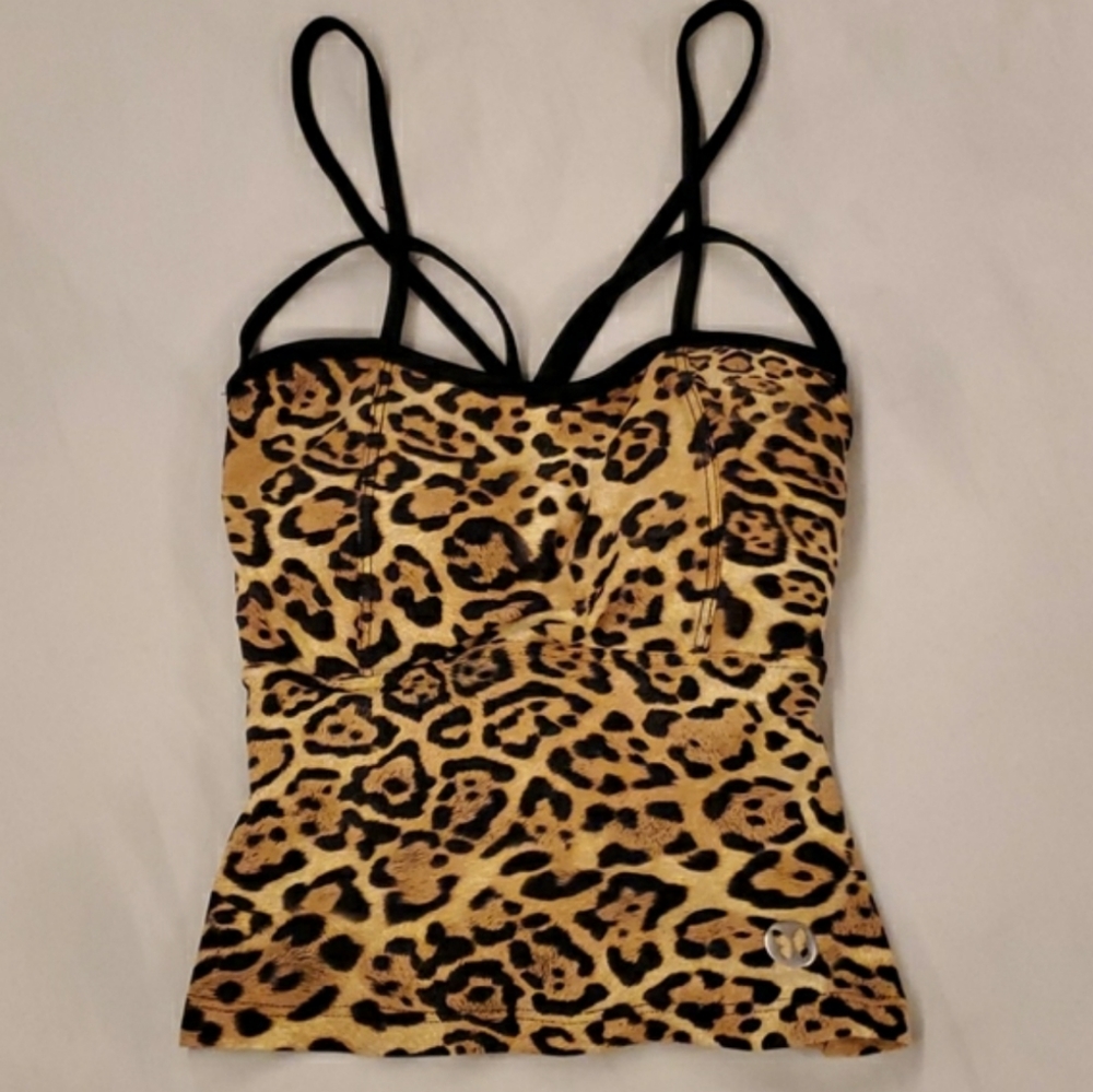 NWOT💥 cheetah print athletic tank top